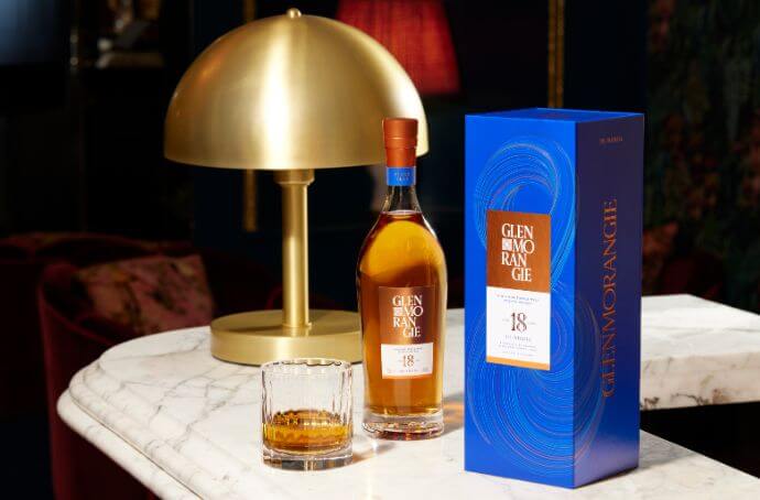 GLENMORANGIE 18YO EXTREMELY RARE WHISKY 0,7L + KARTON